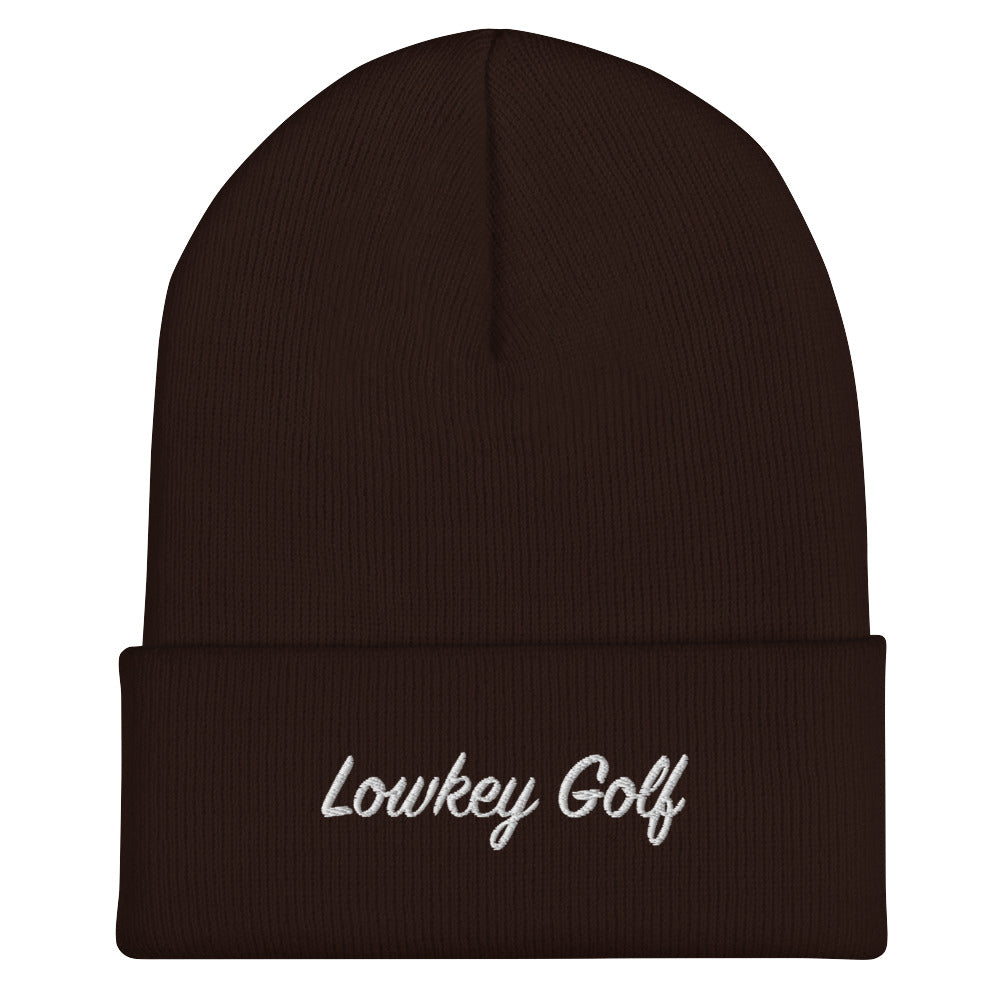 Lowkey Signature Cuffed Beanie