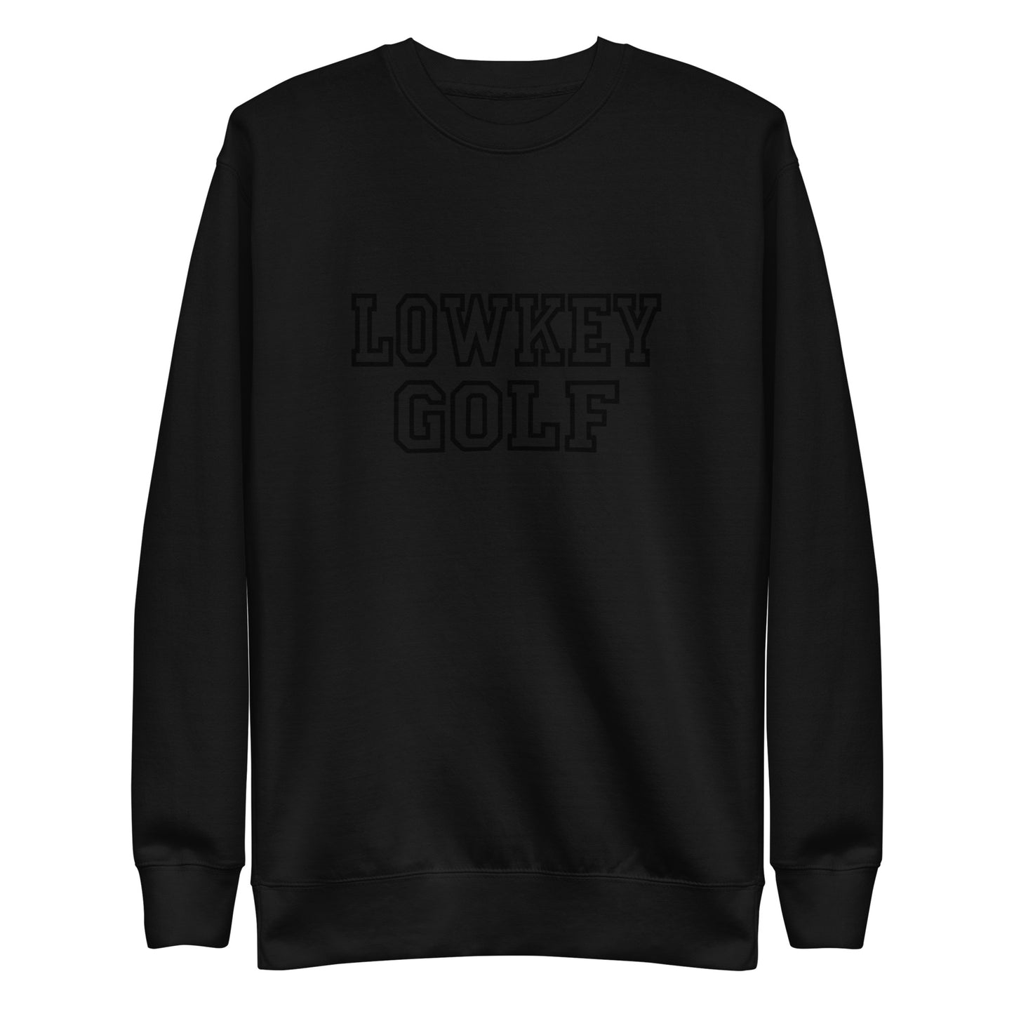 Double Black Lowkey Alum Sweatshirt