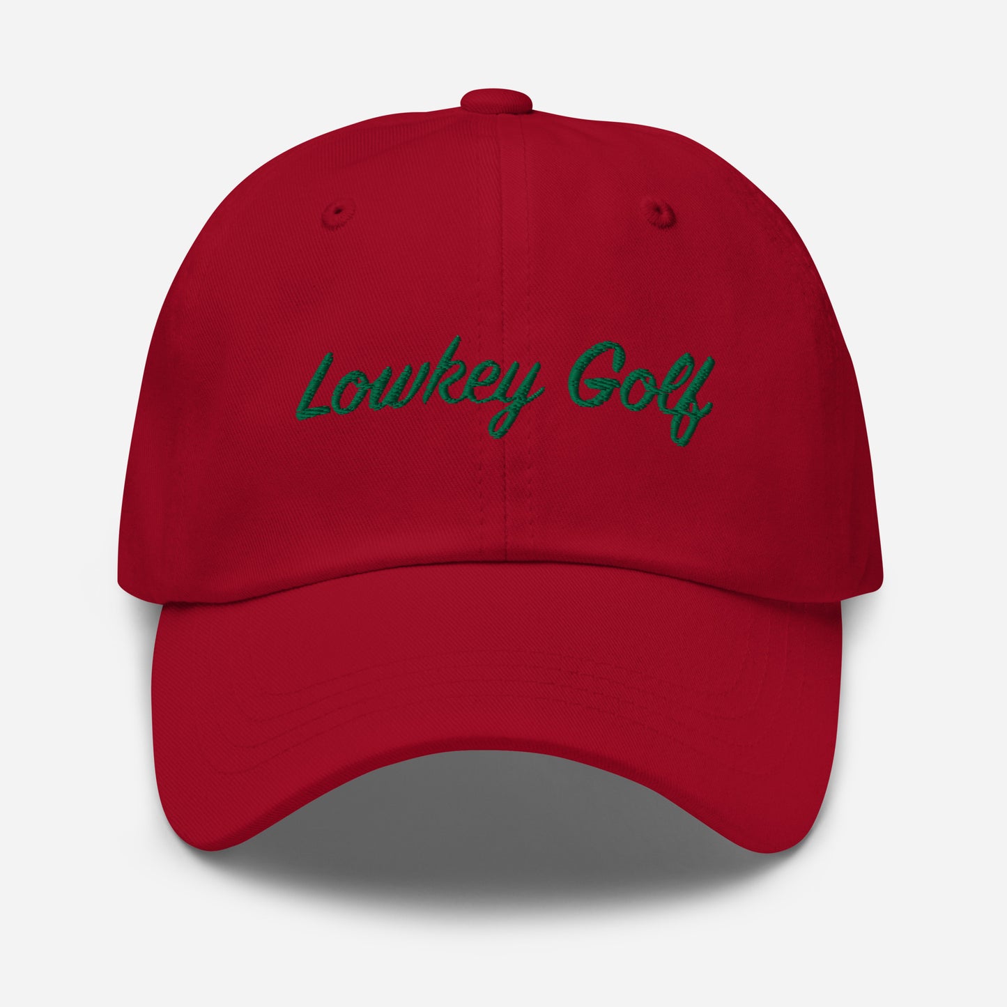 Fairway Green Lowkey Golf Dad hat