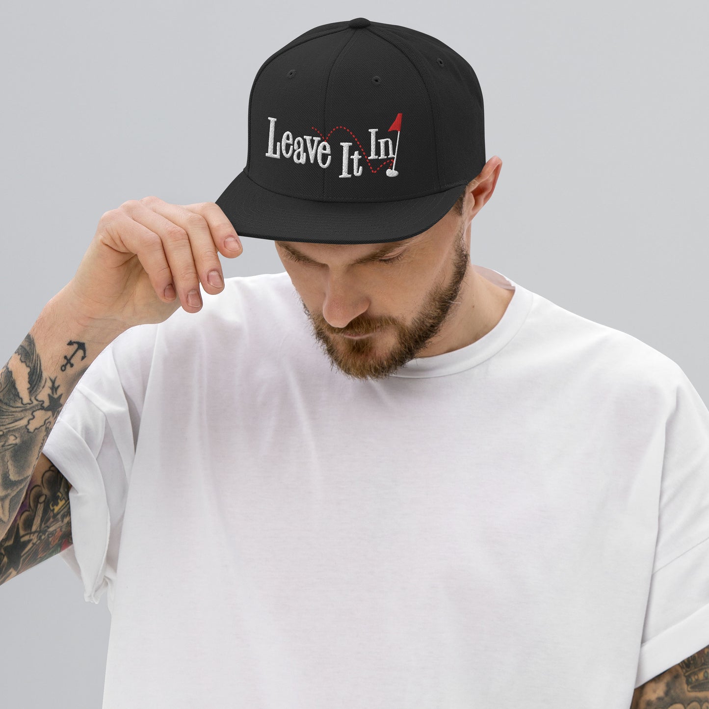 Leave It In Snapback Hat