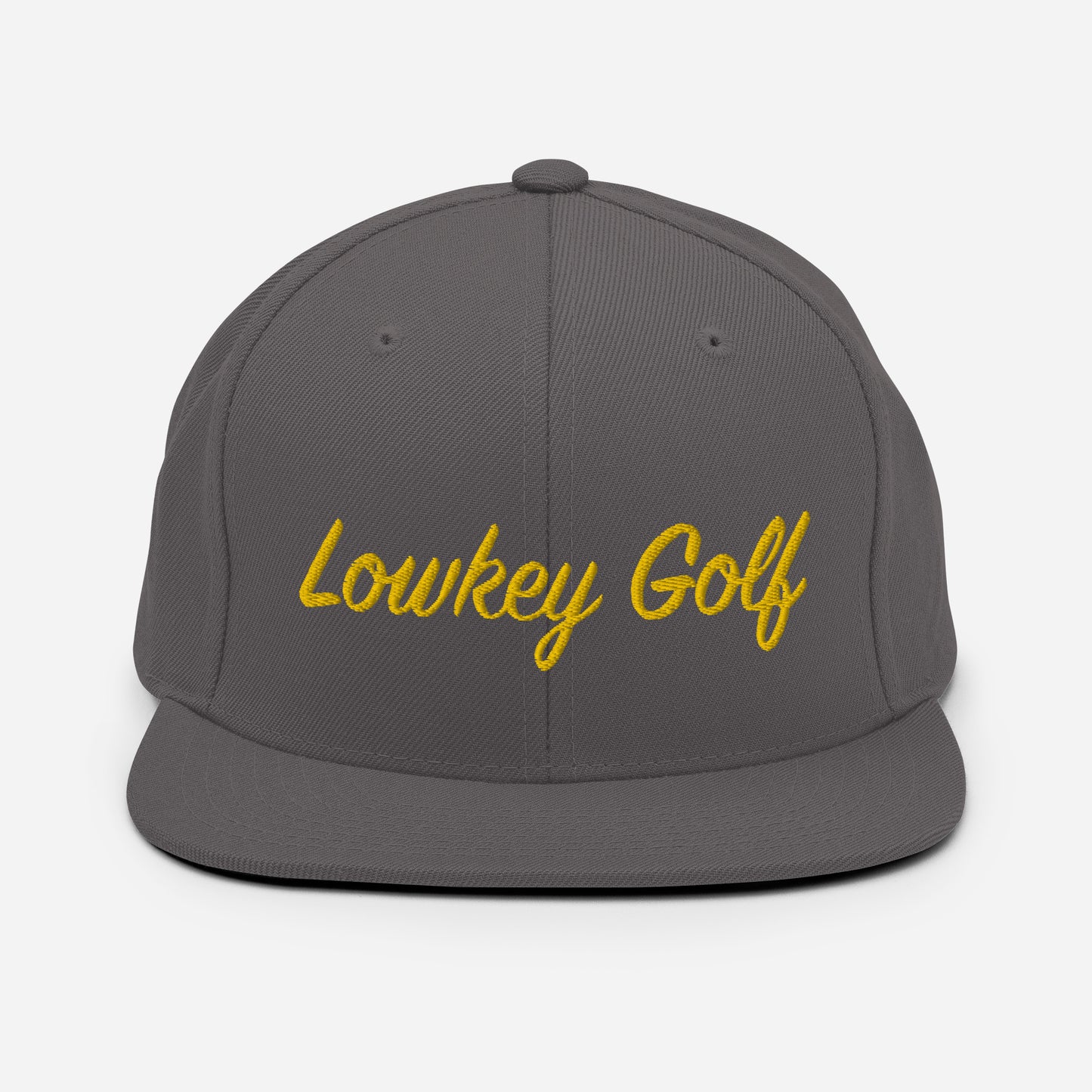 Dynamic Gold Lowkey Golf Snapback