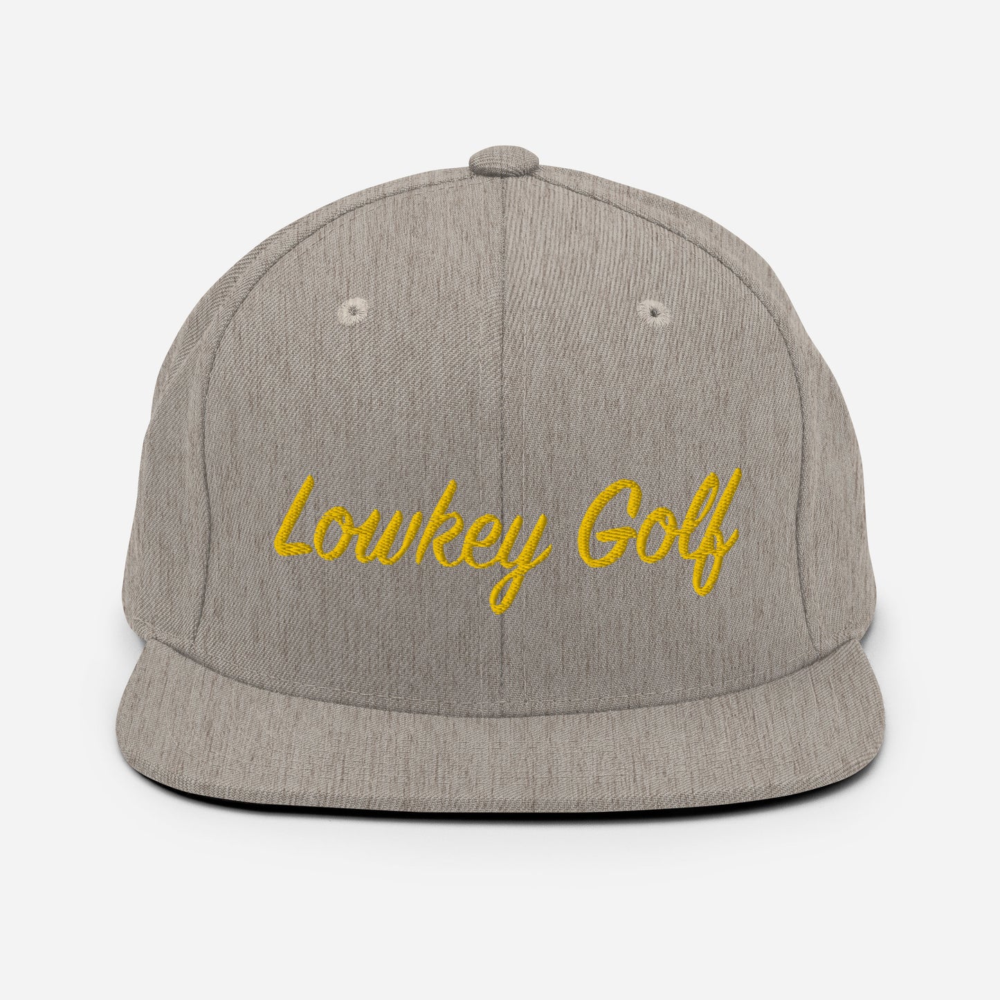 Dynamic Gold Lowkey Golf Snapback