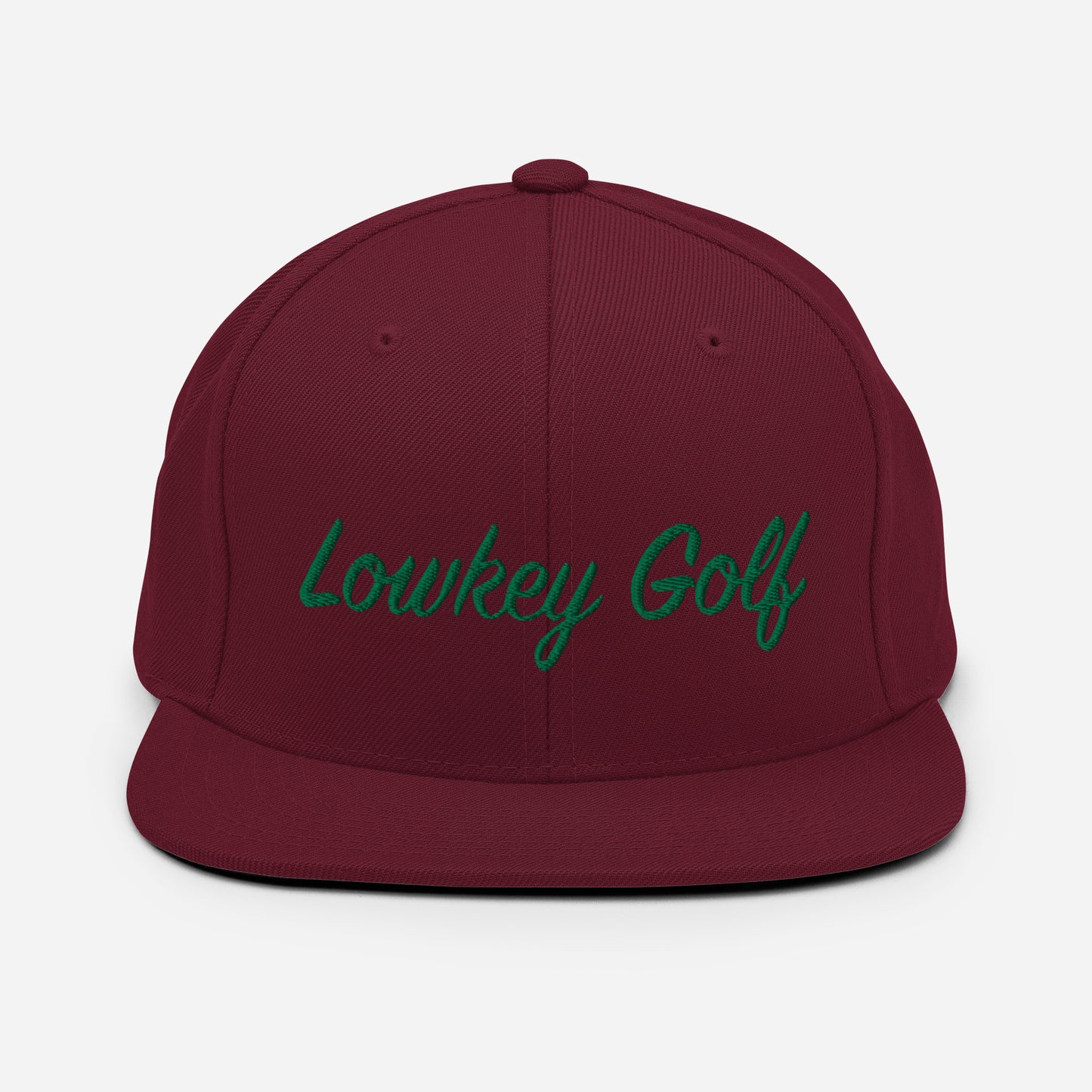 Fairway Green Lowkey Golf Snapback