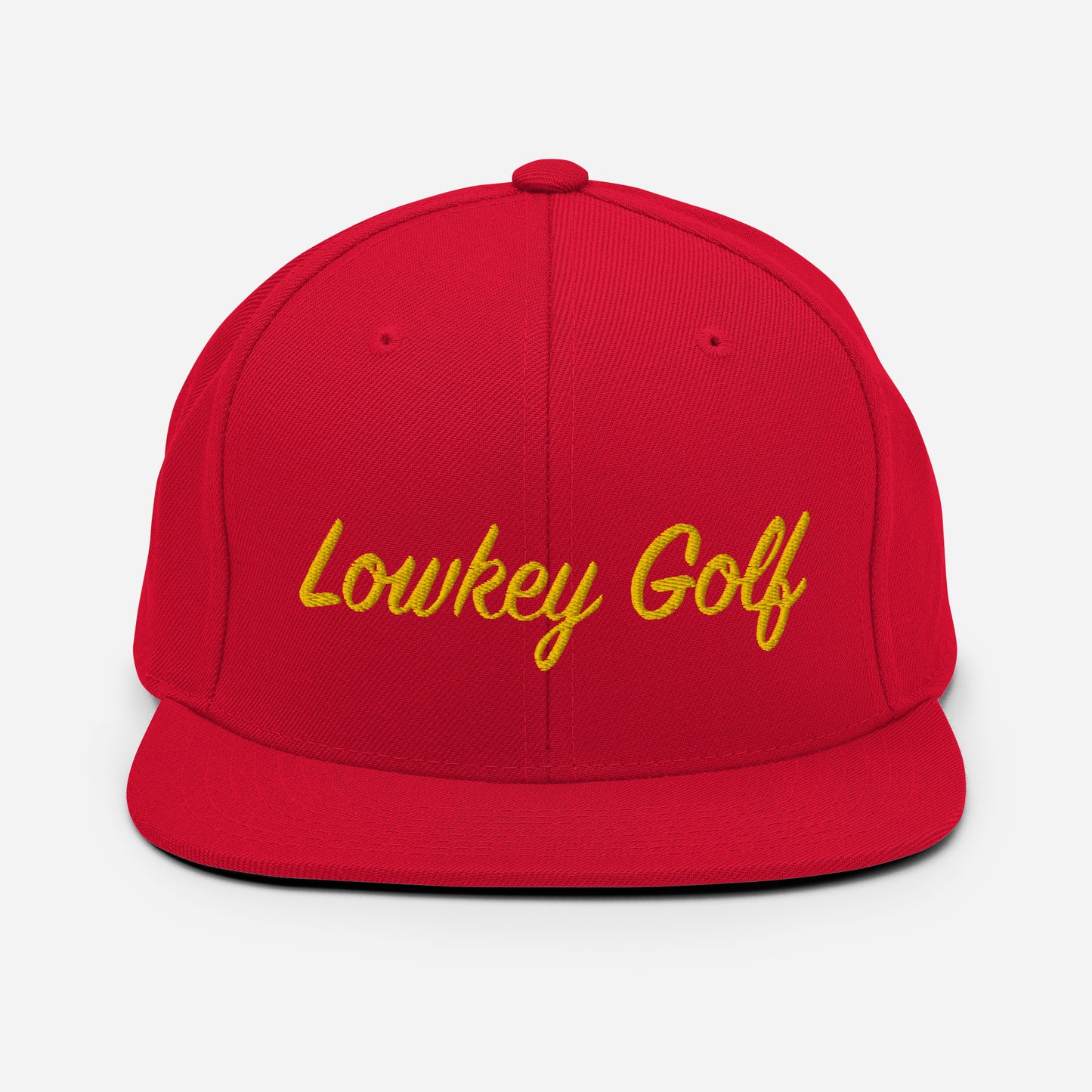 Dynamic Gold Lowkey Golf Snapback