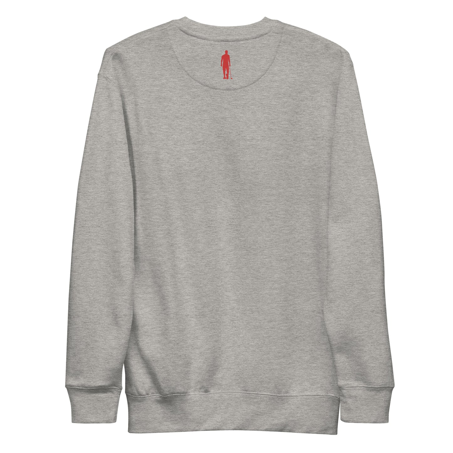 100yd Red Lowkey Golf (left dash) Sweatshirt