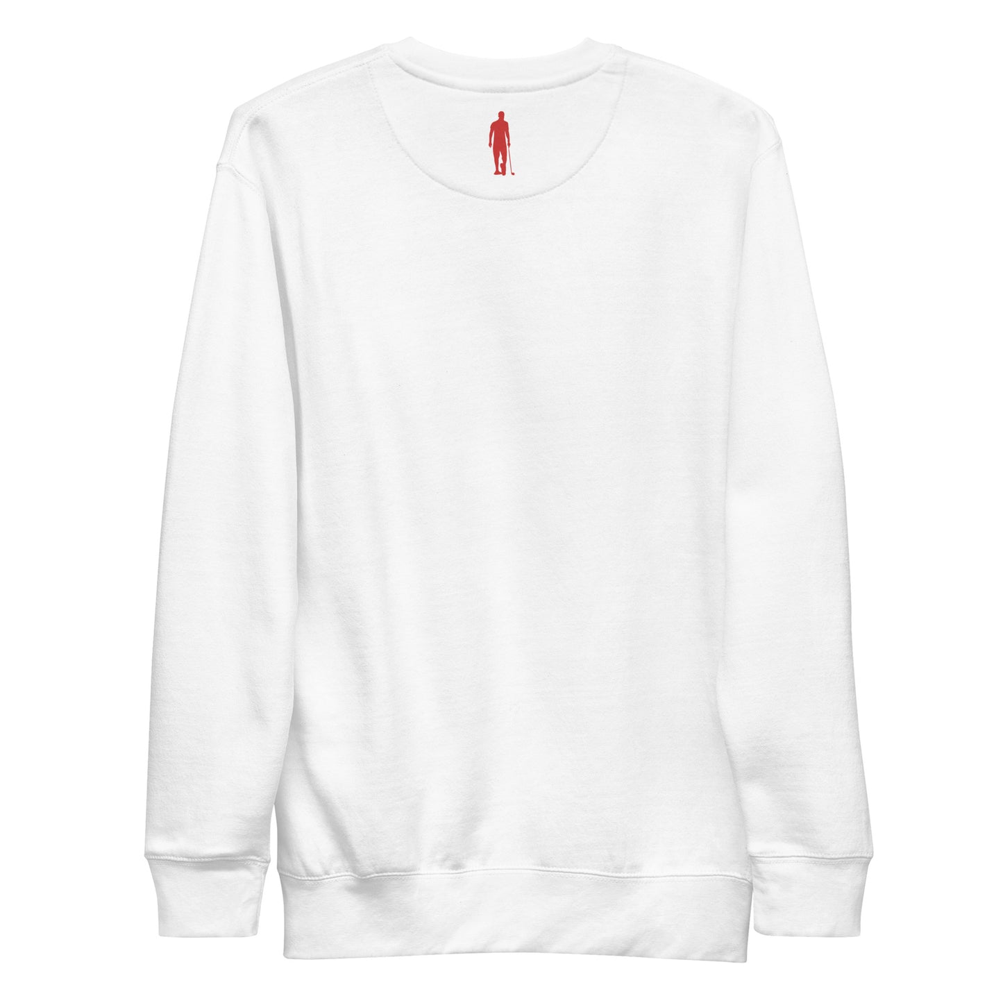100yd Red Lowkey Golf (left dash) Sweatshirt
