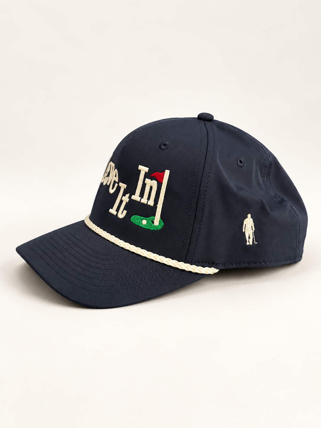 Leave It In Rope Cap - Navy
